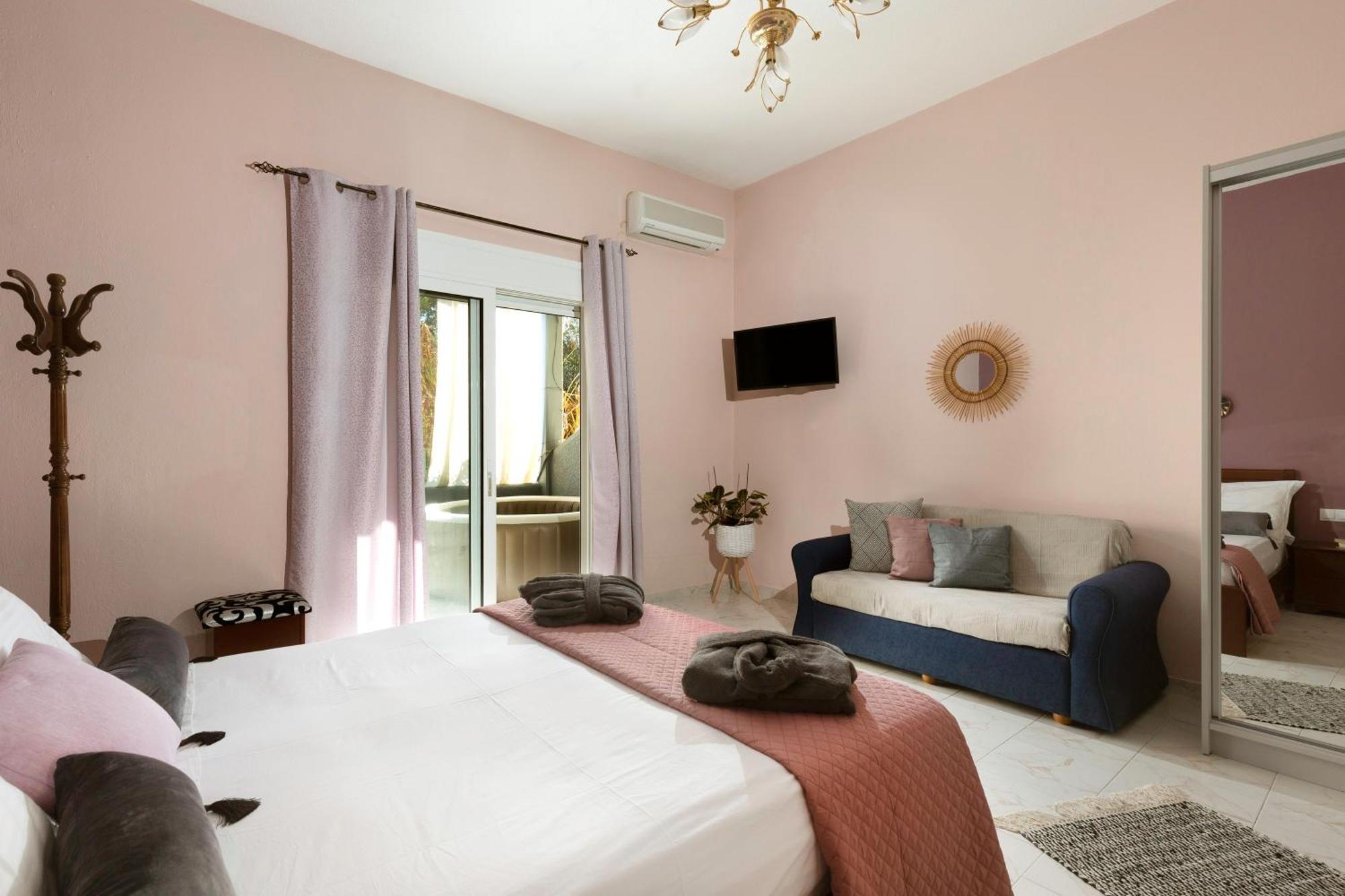 Sunset Apartments Archangelos  Ruang foto